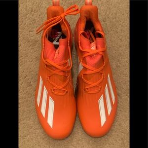 Adidas Adizero Orange Football Cleats